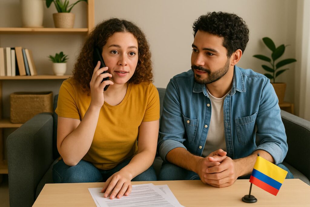 contactar-agencia-alquiler-piso-colombianos-1024x683 🏠 Alquilar un piso en España: guía paso a paso para colombianos