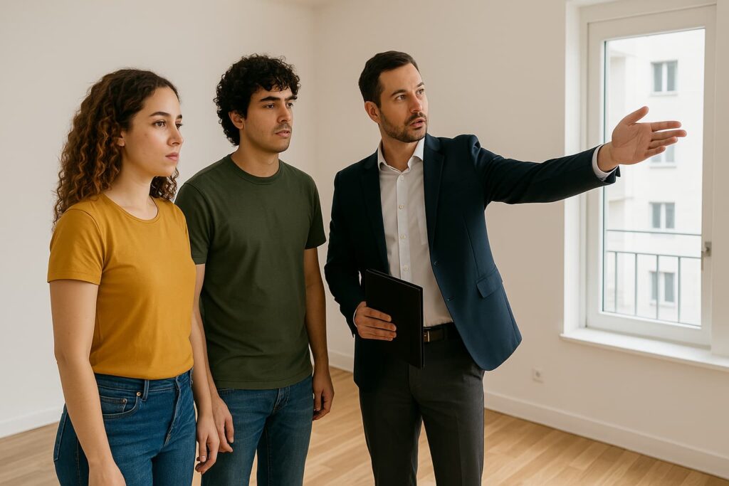visita-evaluacion-piso-alquiler-colombianos-1024x683 🏠 Alquilar un piso en España: guía paso a paso para colombianos