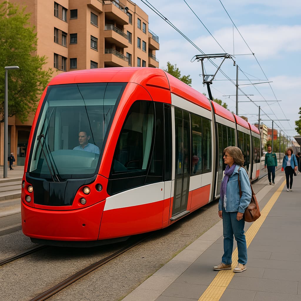 Tranvia-Espana-Colombianos Transporte público en España para colombianos: tipos, precios y tarjetas (2025)