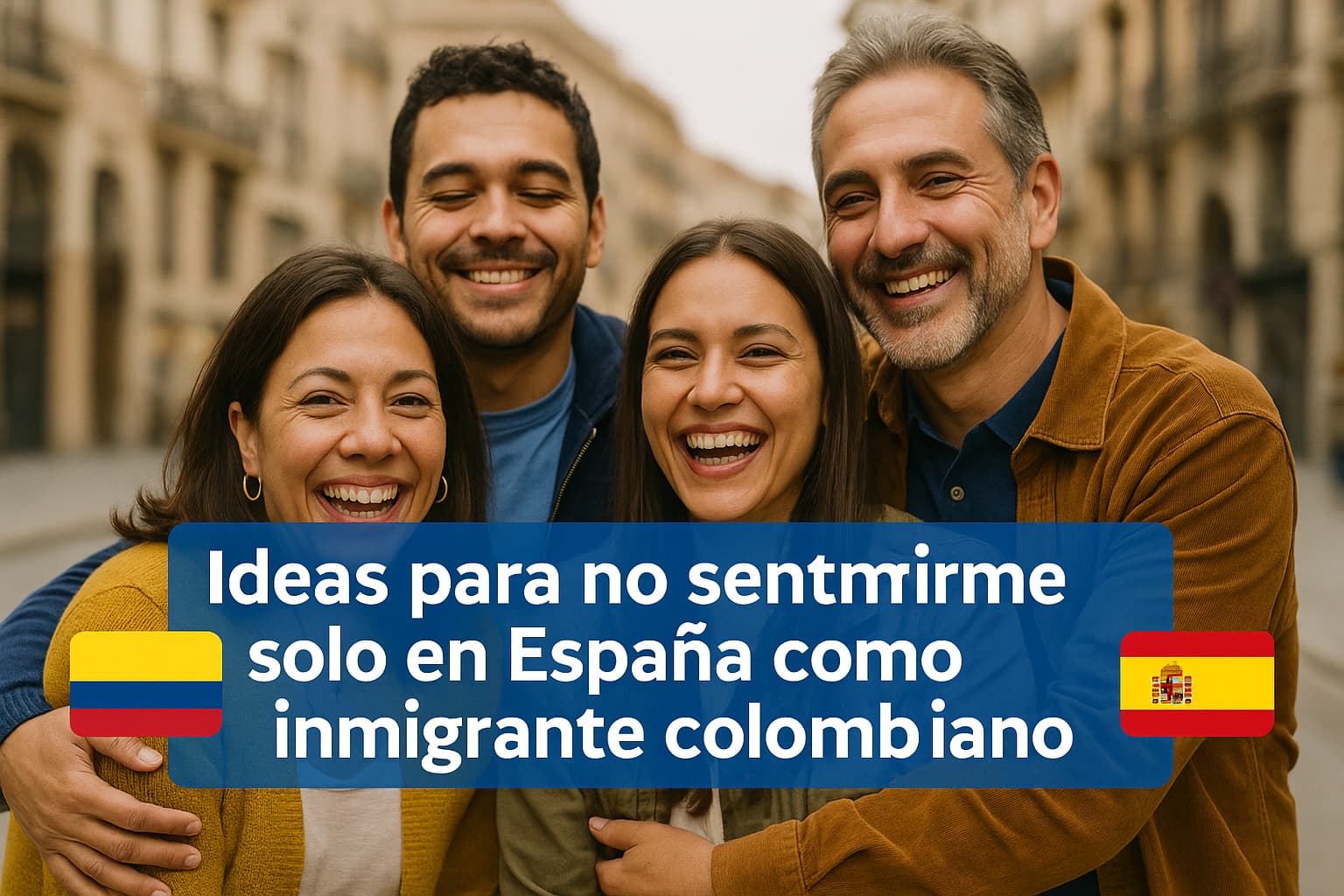 Ideas para no sentirme solo en España como inmigrante colombiano