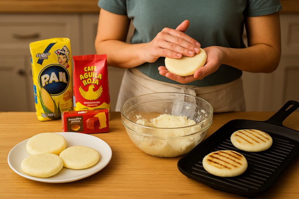 arepas-colombianas-hechas-en-casa-comprar-productos-colombianos-online-en-espana-1024x683 🍽️ Comprar productos colombianos online en España para sentirte más cerca de casa