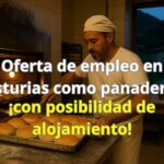 oferta de empleo panadero con alojamiento