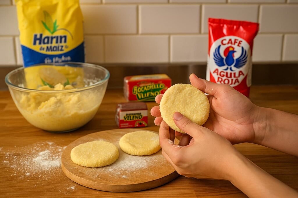 preparando-arepas-en-espana-con-productos-colombianos-1024x683 Cómo sentirme más cerca de Colombia estando en España