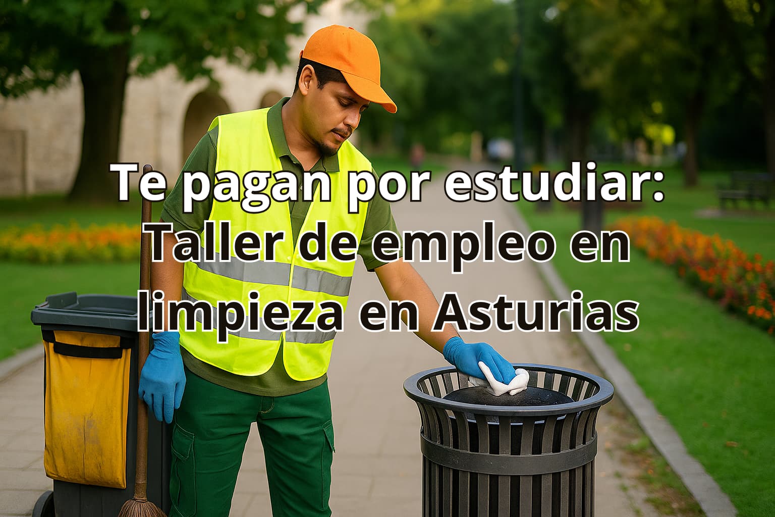 taller de empleo limpieza en Asturias