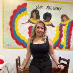 Estela, dueña del restaurante colombiano Aire Latino en Oviedo