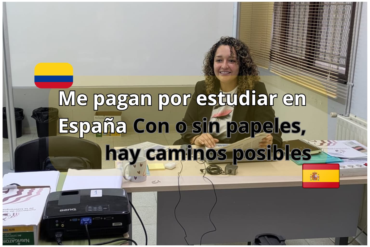 Me pagan por estudiar en España